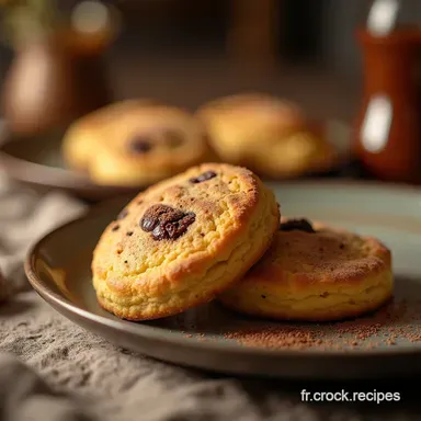 Le Meilleur Biscuit Sabl&eacute; aux P&eacute;pites de Chocolat Croustillant et Facile Fiche recette