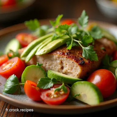 Salade Avocat Langue et Tomate Un Plat Complet et Frais Fiche recette