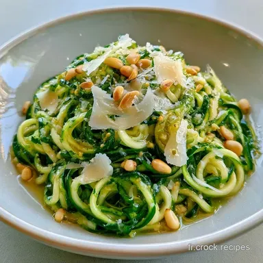 Salade Courgette Crue Parmesan en 12 Min