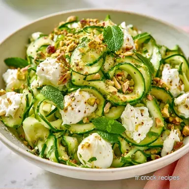 Salade Courgettes Mozzarella en 15 Min Fiche recette
