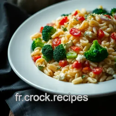 Salade Orzo Coline Touil: Fra&icirc;cheur Estivale &agrave; Port&eacute;e! Fiche recette
