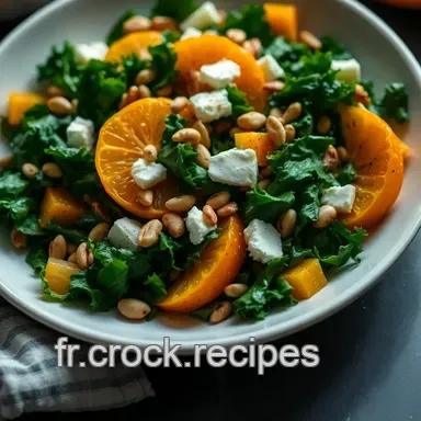 Salade de Chou Kale aux Agrumes et Noix: Recette &Eacute;quilibr&eacute;e et Savoureuse Fiche recette