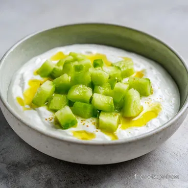 Salade De Concombre Au Yaourt: Onctueuse Fiche recette