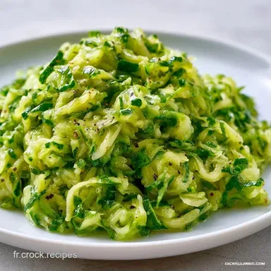 Salade De Courgettes R&acirc;p&eacute;es En 10 Minutes Fiche recette