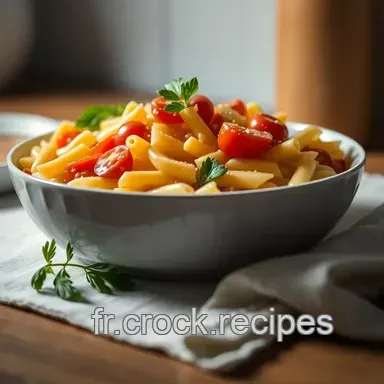 Salade de P&acirc;tes Recette Facile: Un Go&ucirc;t d'&Eacute;t&eacute; ensoleill&eacute; ! Fiche recette