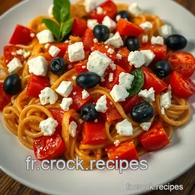 Salade de P&acirc;tes M&eacute;diterran&eacute;enne : Fra&icirc;cheur et Saveurs en Un Plat Fiche recette