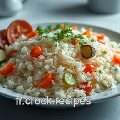 Salade de Riz Originale "Bord de Mer": L'&Eacute;t&eacute; dans l'Assiette!