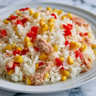 Salade De Riz Froide Rapide au Thon Fiche recette