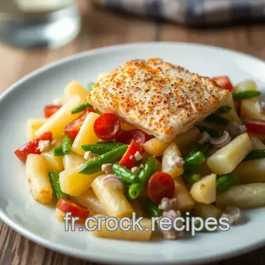 Salade Gourmande: Ma Recette Bistro Pommes de Terre, Haddock! Fiche recette