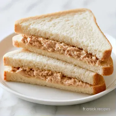 Sandwich Triangle Thon Mayo en 25 Min Fiche recette