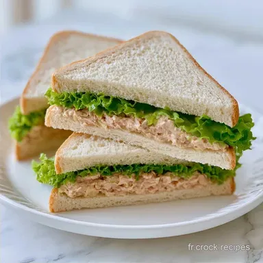 Sandwich Triangle Thon Mayo en 25 Min