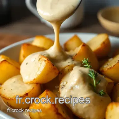 La Meilleure Sauce Cr&eacute;meuse pour Pommes de Terre au Four: Facile et Irr&eacute;sistible Fiche recette