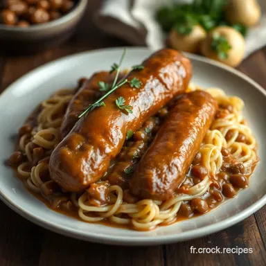 Saucisse de Toulouse & Lentilles: Ma Recette Facile de Bistro! Fiche recette