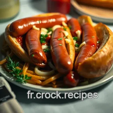 Cuisson Saucisse Francfort : La Recette Facile et Savoureuse &agrave; Essayer Fiche recette