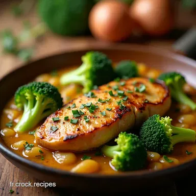 Saut de Poulet et Brocoli Facile Mon Secret de Famille Fiche recette