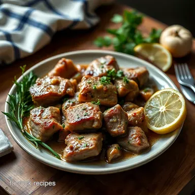 Saut&eacute; de Veau &agrave; l'Ancienne: Le Plat R&eacute;confortant Parfait! Fiche recette