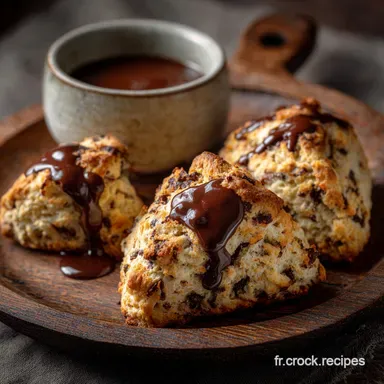 Scones L&eacute;gers aux P&eacute;pites de Chocolat : Recette A&eacute;r&eacute;e et Fondante. Fiche recette