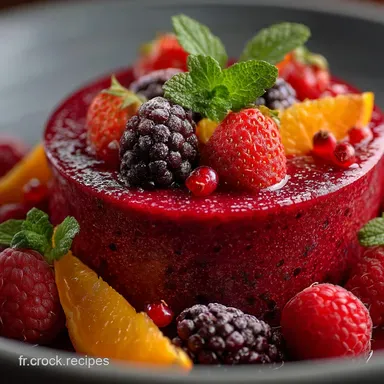 Smoothie fruits rouges et orange d&eacute;tox La recette &eacute;clair en 6 minutes Fiche recette