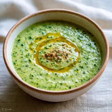 Soupe De Courgettes Facile En 30 Min Fiche recette