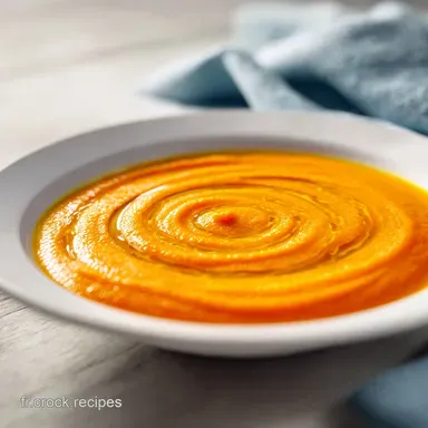 Soupe de Lentilles Corail Velout&eacute;e Fiche recette