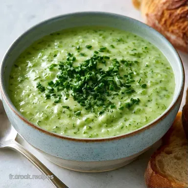Soupe Froide De Concombre Rapide pour 4 Fiche recette
