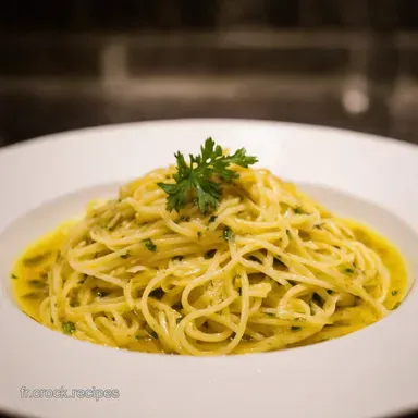 Recette Pates Aglio e Olio La Simplicit&eacute; Italienne Fiche recette