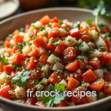 Tabbouleh &agrave; la Fran&ccedil;aise: Mon Secret au Boulgour!