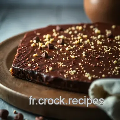 Tablette Chocolat Duba&iuml; Facile : Ma Recette Croustillante! Fiche recette