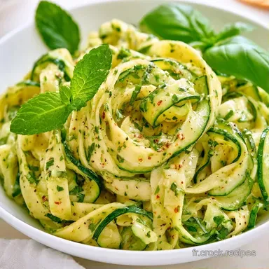 Tagliatelles De Courgettes en 10 Minutes Fiche recette
