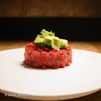 Tartare dAvocat Chic Mon Entr&eacute;e Facile et Chic Pr&eacute;f&eacute;r&eacute;e Fiche recette