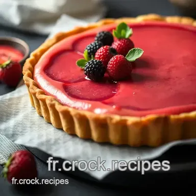 Tarte &agrave; la Rhubarbe: Douce et Acidul&eacute;e, Ma Fa&ccedil;on! Fiche recette