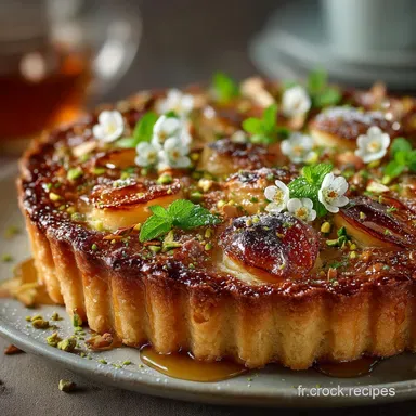 Tarte AbricotPistache Recette P&acirc;tissi&egrave;re avec Frangipane Pure Fiche recette