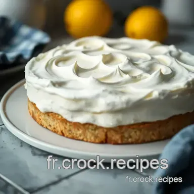 Tarte au Citron Meringu&eacute;e : La Meilleure Recette de Grand-M&egrave;re Fiche recette