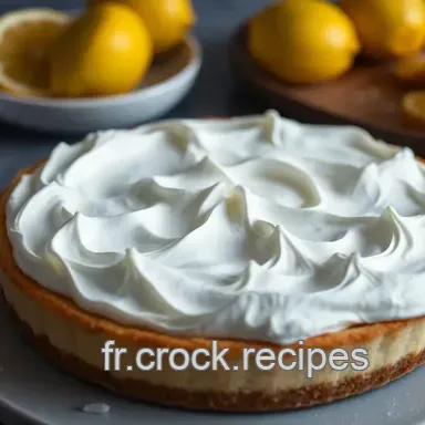 Tarte au Citron Meringu&eacute;e : La Meilleure Recette de Grand-M&egrave;re