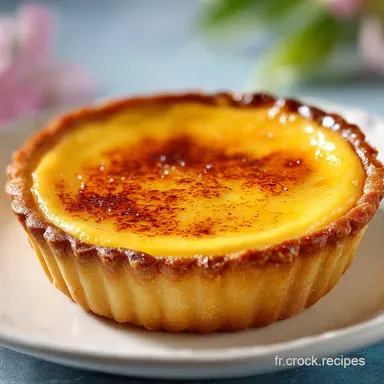 Tarte au Flan P&acirc;tissier Maison pour 8 Portions