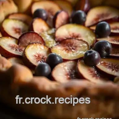 Tarte aux Figues P&acirc;te Sabl&eacute;e : Un D&eacute;lice Proven&ccedil;al &agrave; Partager Fiche recette