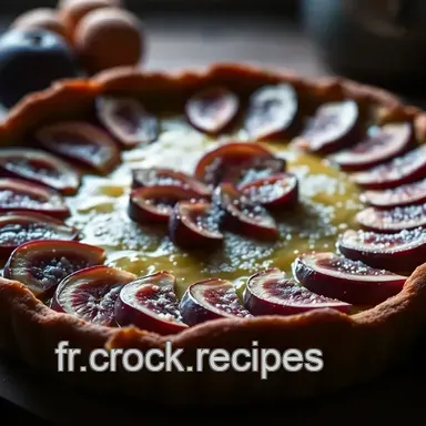 Tarte aux Figues P&acirc;te Sabl&eacute;e : Un D&eacute;lice Proven&ccedil;al &agrave; Partager