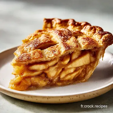 Tarte Aux Pommes Classique Feuillet&eacute;e pour 8 Fiche recette