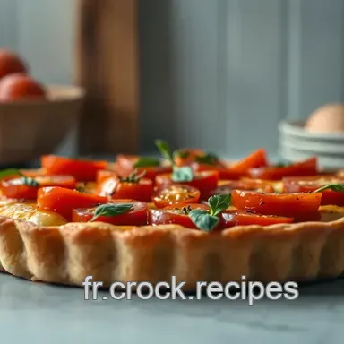 Tarte aux Tomates de Provence : Recette Facile et Savoureuse