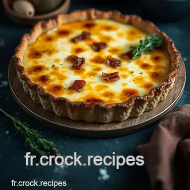 Tarte Flamb&eacute;e Facile: Le Classique Alsacien &agrave; Votre Table! Fiche recette