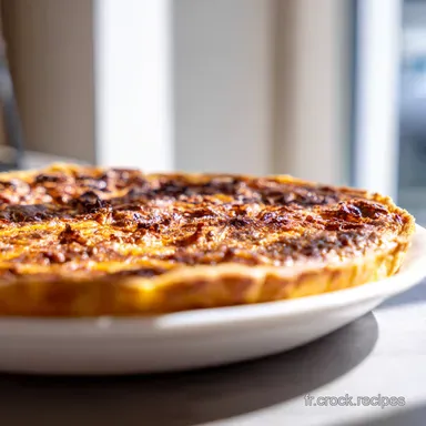 Tarte Sal&eacute;e Proven&ccedil;ale: Un Go&ucirc;t de Soleil Facile! Fiche recette