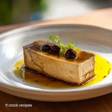 Terrine de Foie Gras de Canard pour 8 Servings Fiche recette