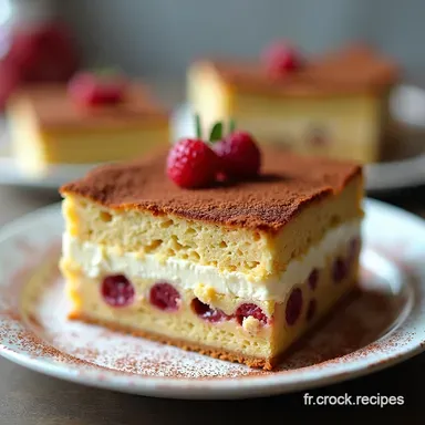 Tiramisu al Forno Le R&ecirc;ve Italien Cuit au Four