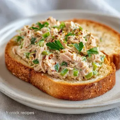 Toast au Thon en 15 Minutes Fiche recette