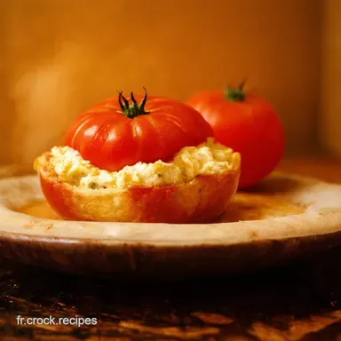 Tomates farcies ricotta Tomates &agrave; la Ricotta Ma recette ensoleill&eacute;e Fiche recette