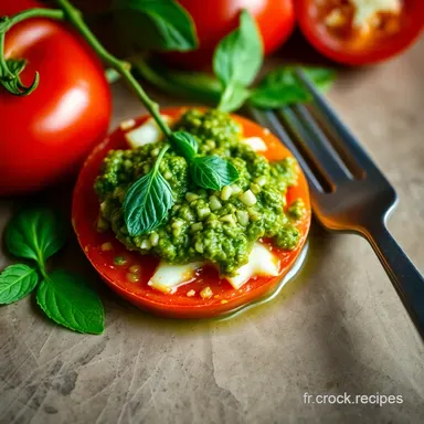 Tomates Farcies Ch&egrave;vre Pesto: L'Entr&eacute;e Simple et Bluffante! Fiche recette