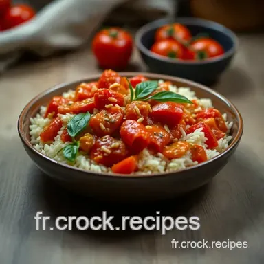 Tomates Farcies au Riz &agrave; la Proven&ccedil;ale : Recette Facile et Savoureuse Fiche recette