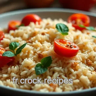 Tomates Farcies au Riz: Un Plat R&eacute;confortant &agrave; la Fran&ccedil;aise