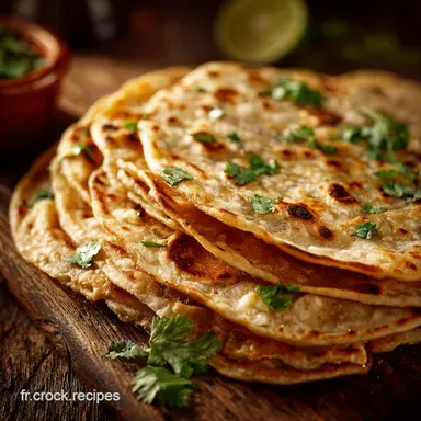 Tortillas de Bl&eacute; Maison La Recette Secr&egrave;te de la Souplesse Artisanale Fiche recette