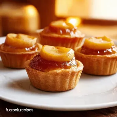 Id&eacute;e Dessert Facile Tartelettes Tatin Pommes Lavande Fiche recette